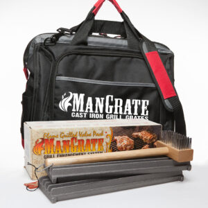 2 Grates, Brush and Carry Bag